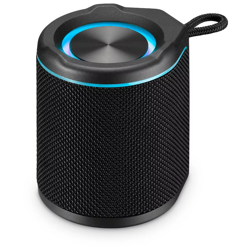 Portable IP67 Waterproof Wireless Speaker with Music‑Reactive Lights